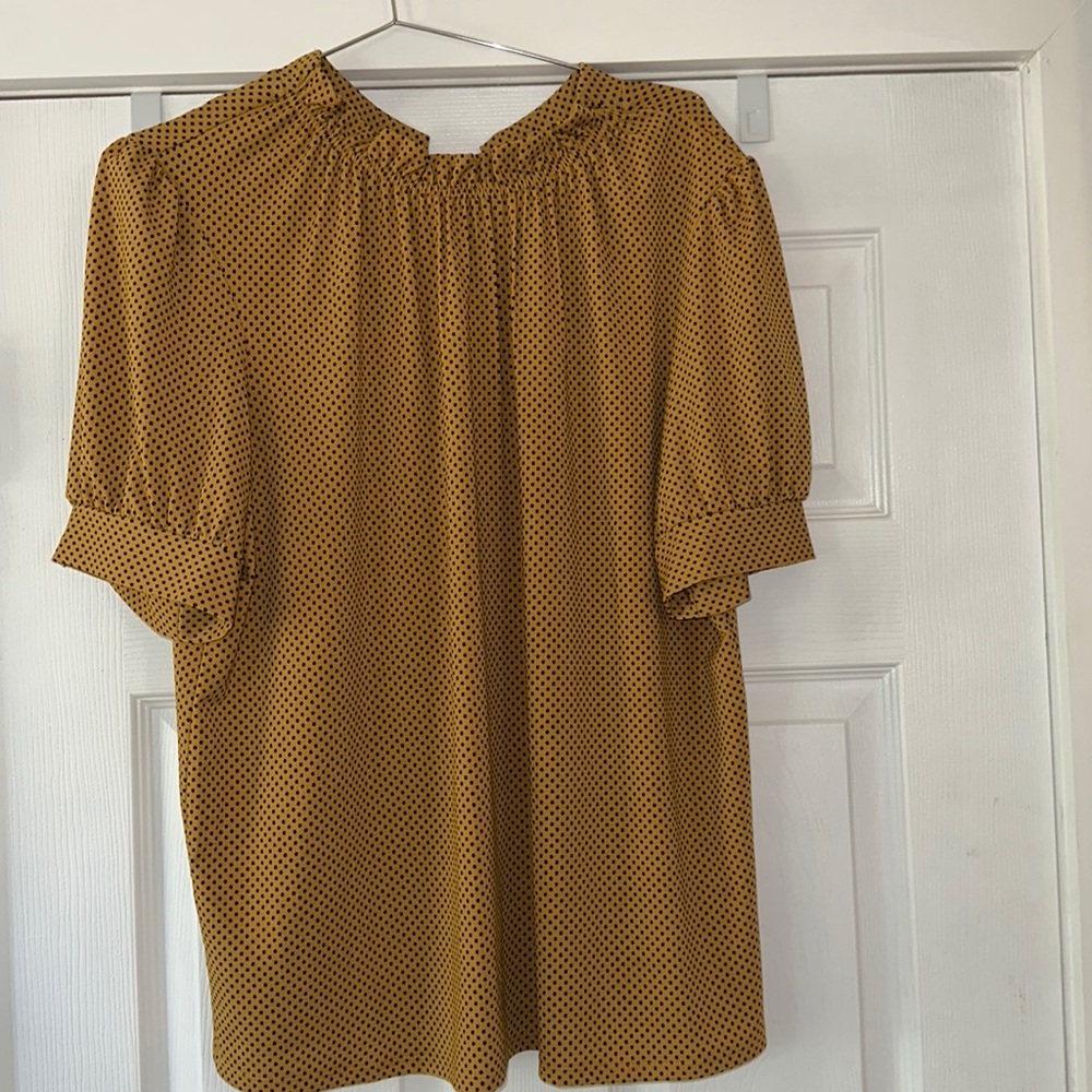 Adrianna papell blouse size XL